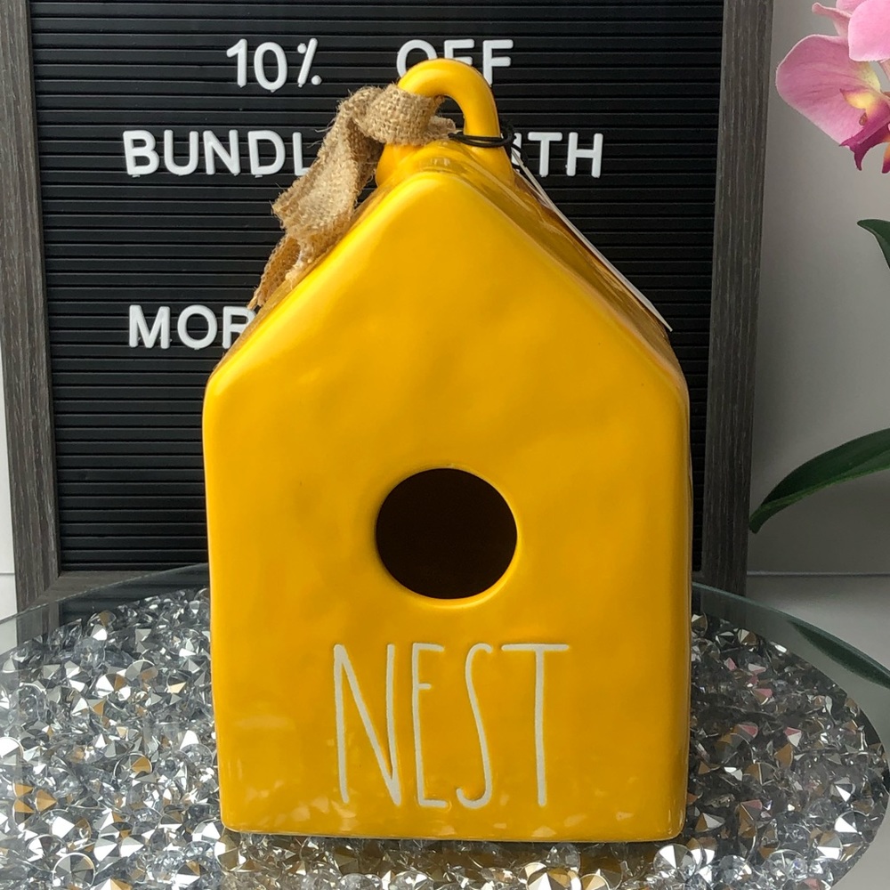 ©️ New Rae Dunn NEST birdhouse